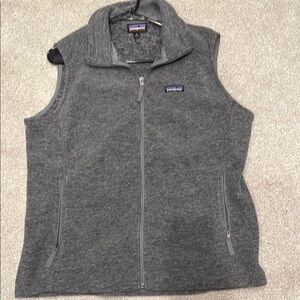 Patagonia Charcoal Sleeveless Fleece